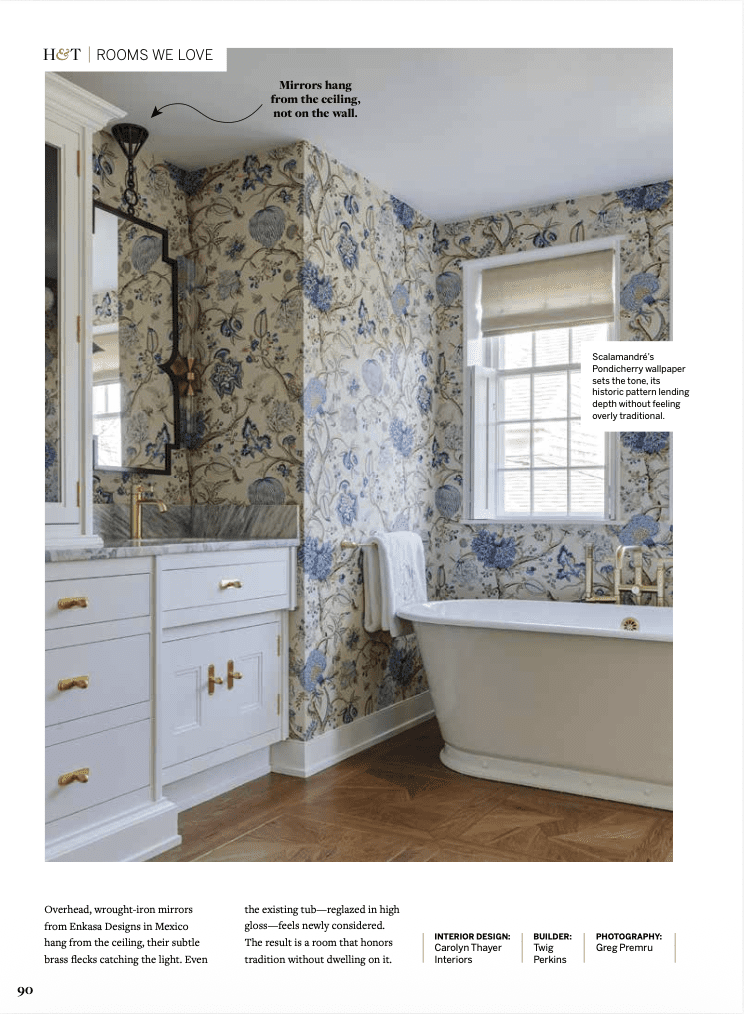 Luxury Nantucket bathroom renovation by Twig Perkins Inc